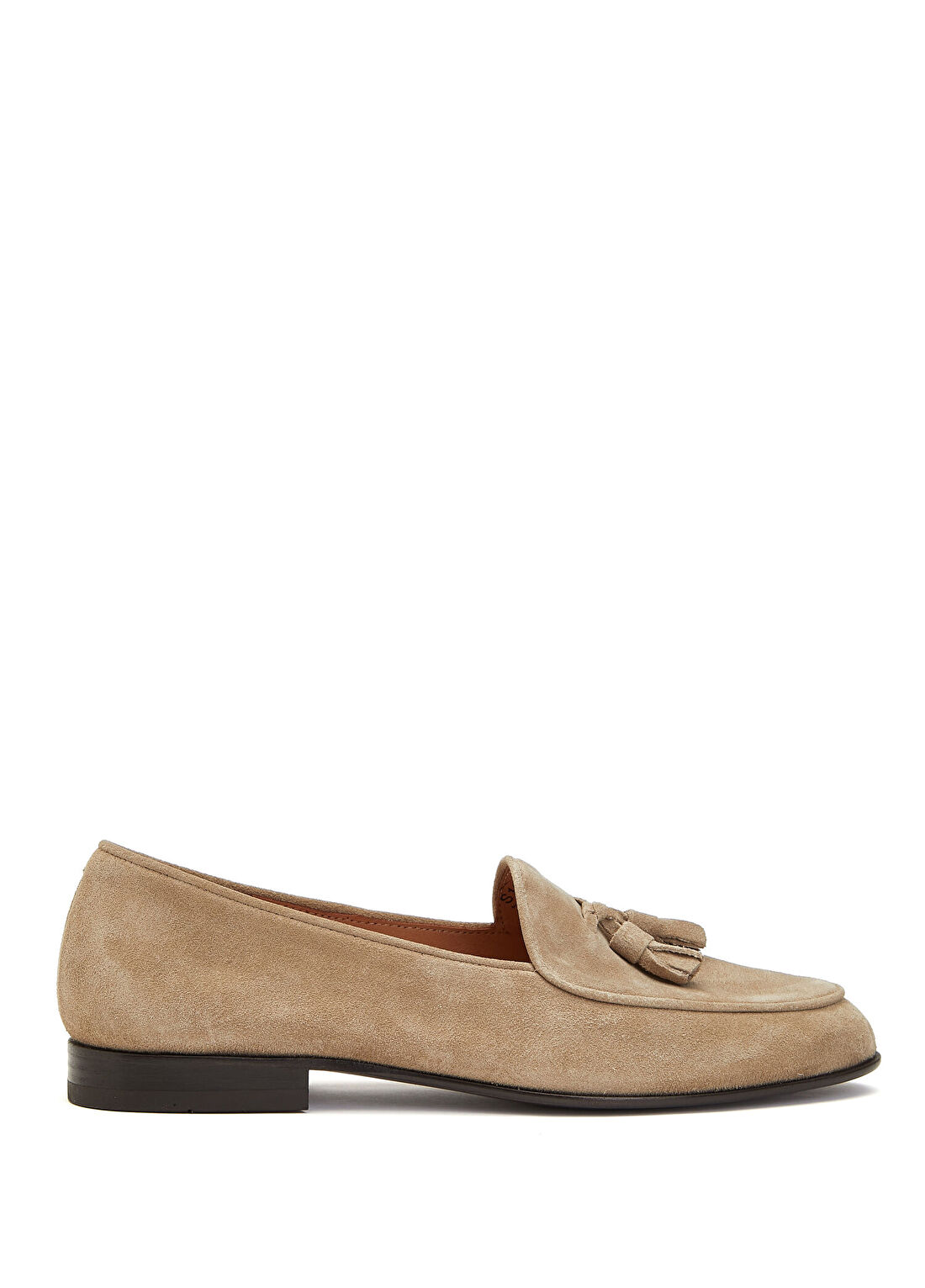Beymen Collection Bej Püskül Detaylı Erkek Süet Loafer