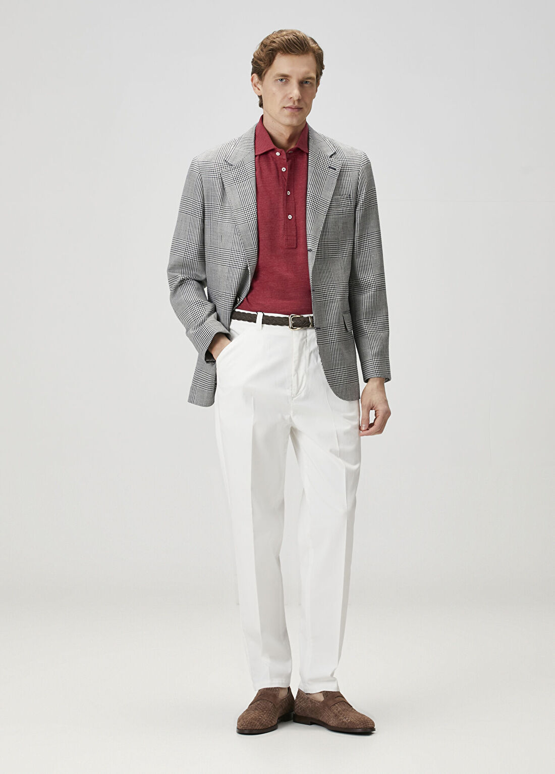 Brunello Cucinelli Beyaz Pantolon