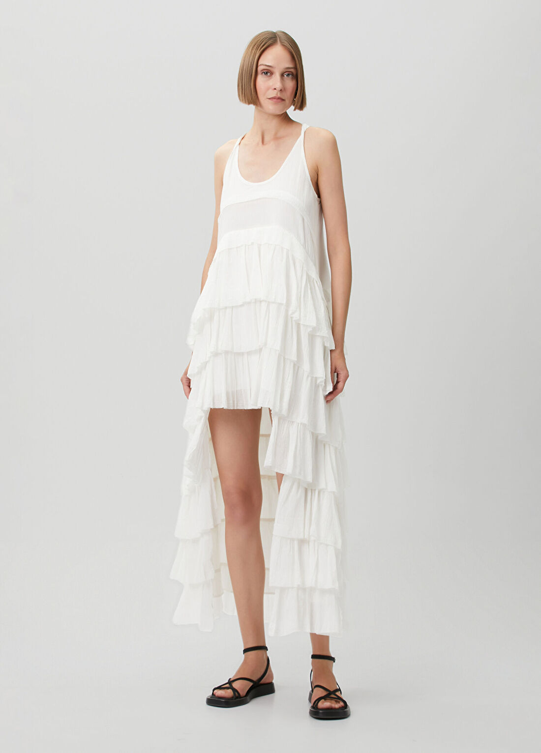 AllSaints Cavarly Beyaz Elbise görsel 3