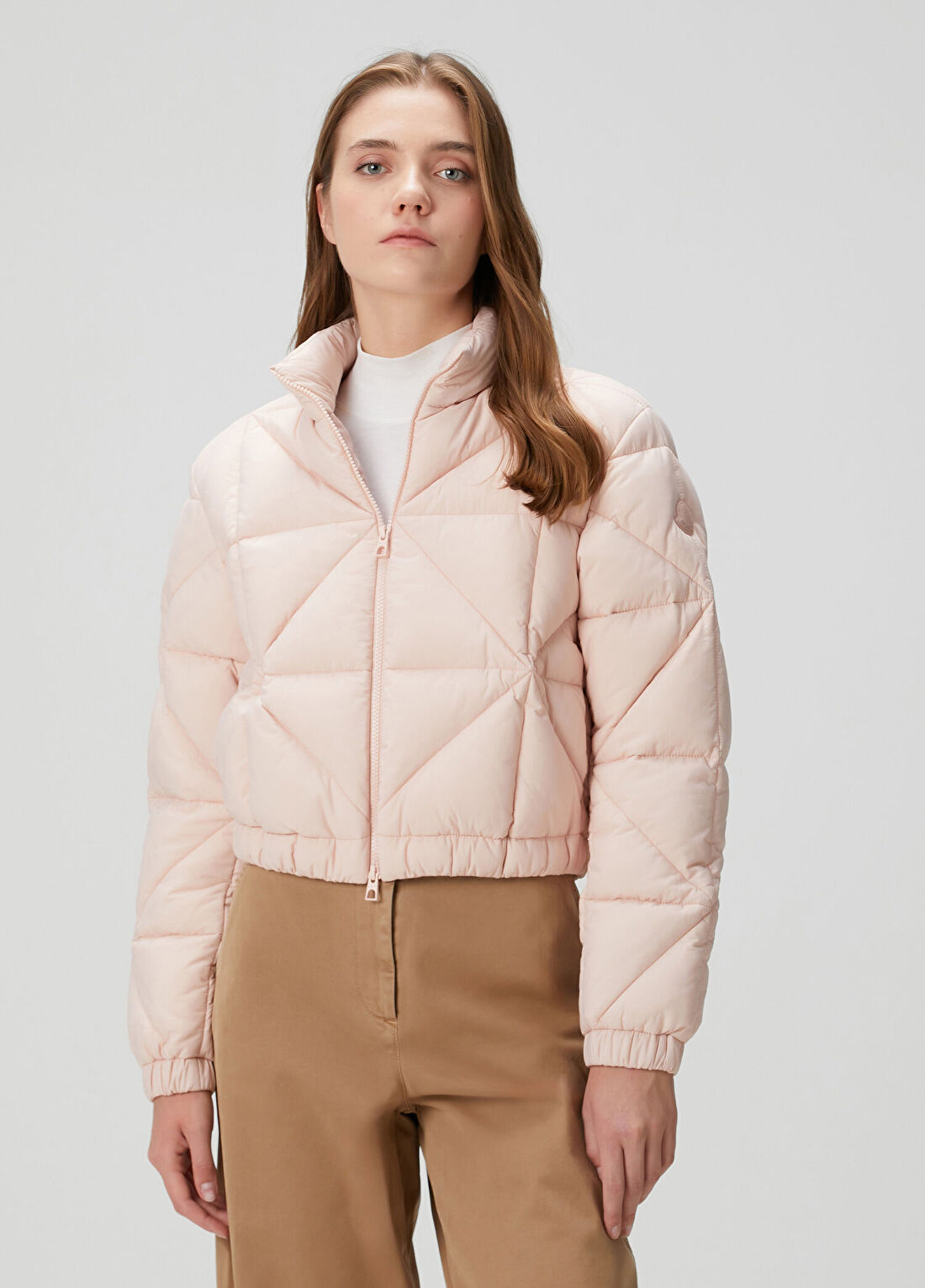 Moncler Açık Pembe Puffer Mont