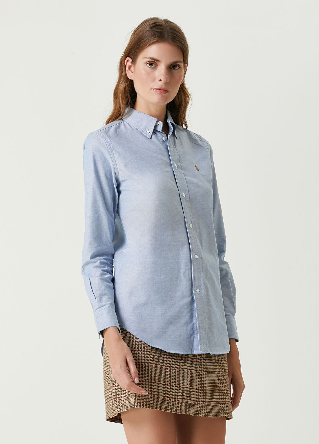 Polo Ralph Lauren Slim Fit Mavi Gömlek görsel 3