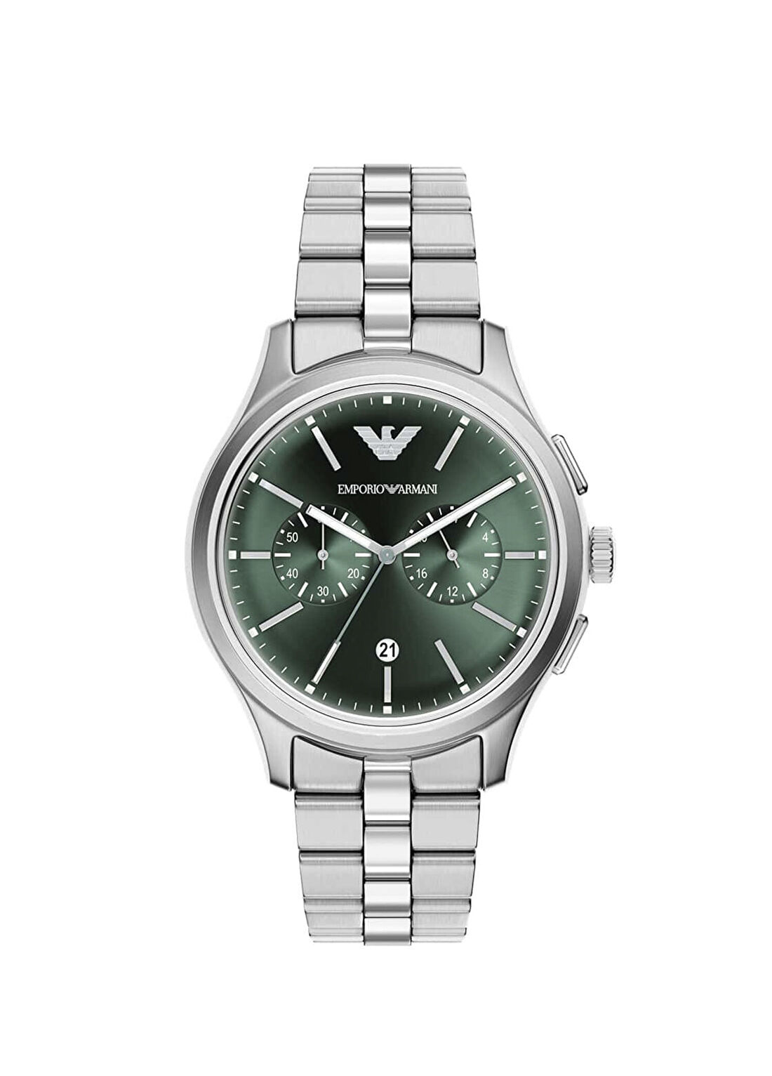 Emporio Armani AR11746 Metalik Gri Çelik Erkek Kol Saati
