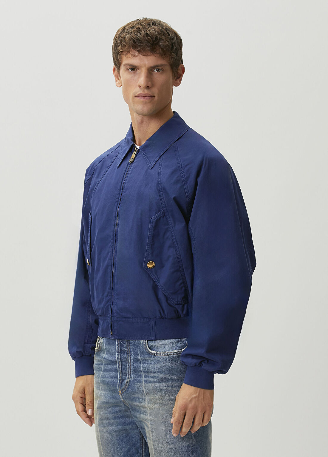 Versace Lacivert Ceket görsel 3