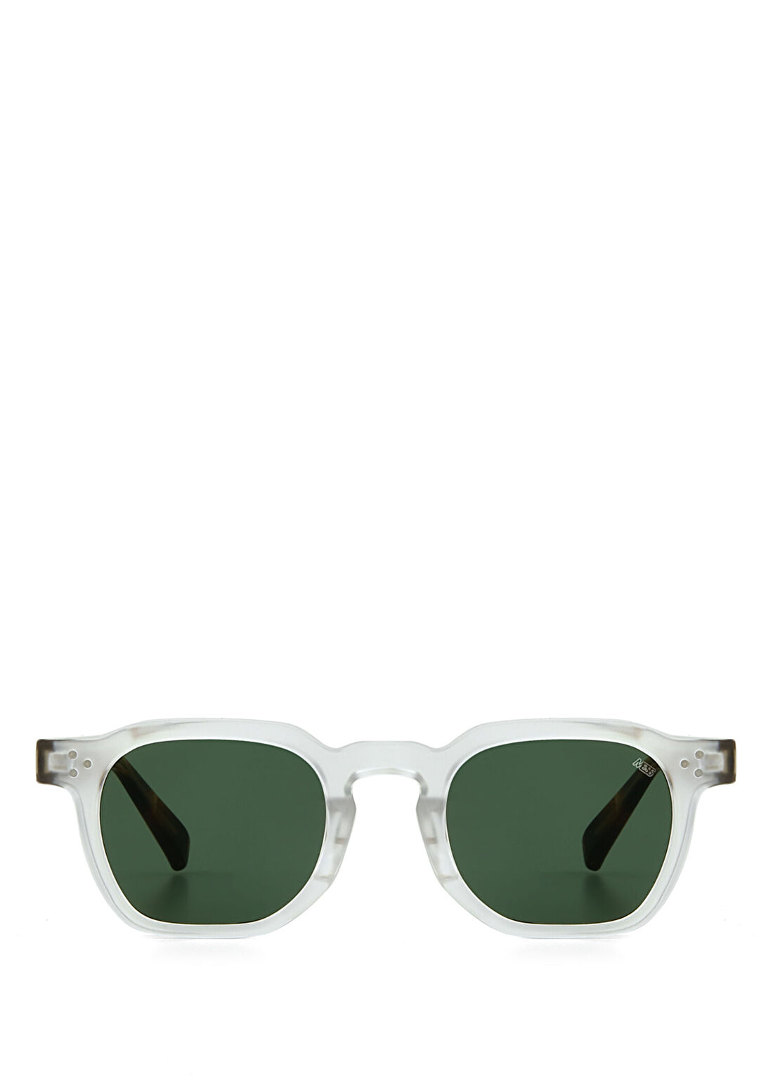 Mess Frames Lowkey Transparan Şeffaf Asetat Unisex Güneş Gözlüğü