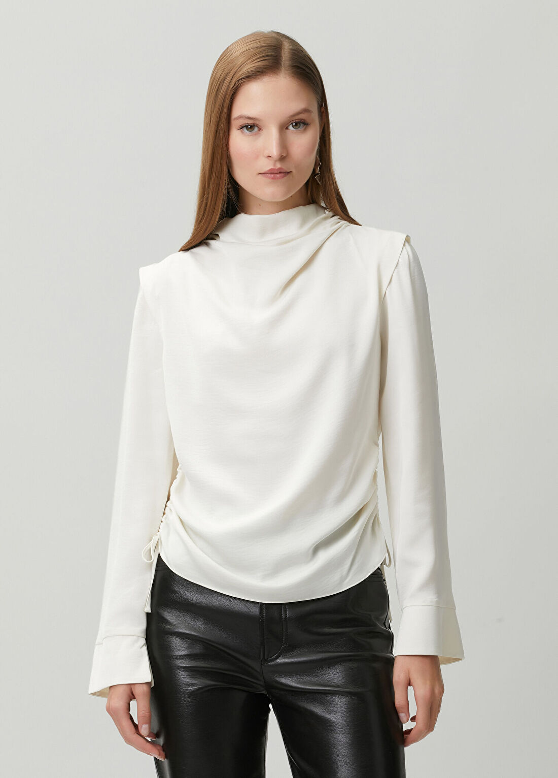 AllSaints Leslie Beyaz Bluz