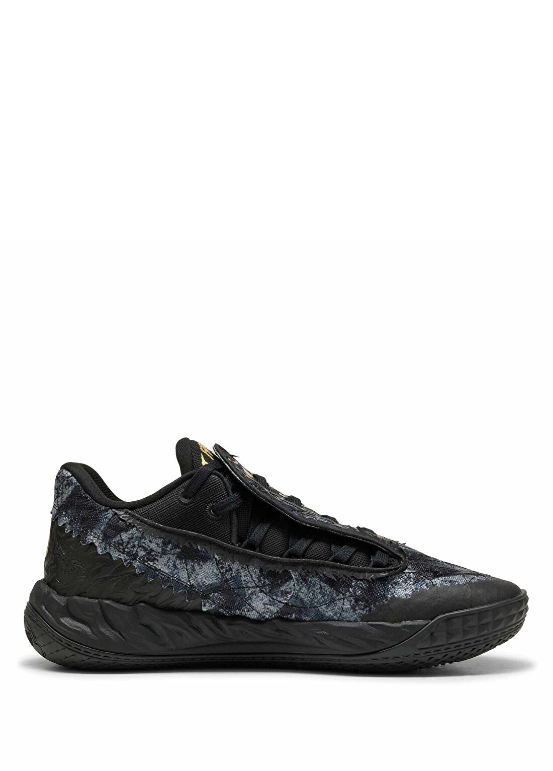 Puma MB.05 Lo Team Black Moody Gray Unisex Basketbol Ayakkabısı