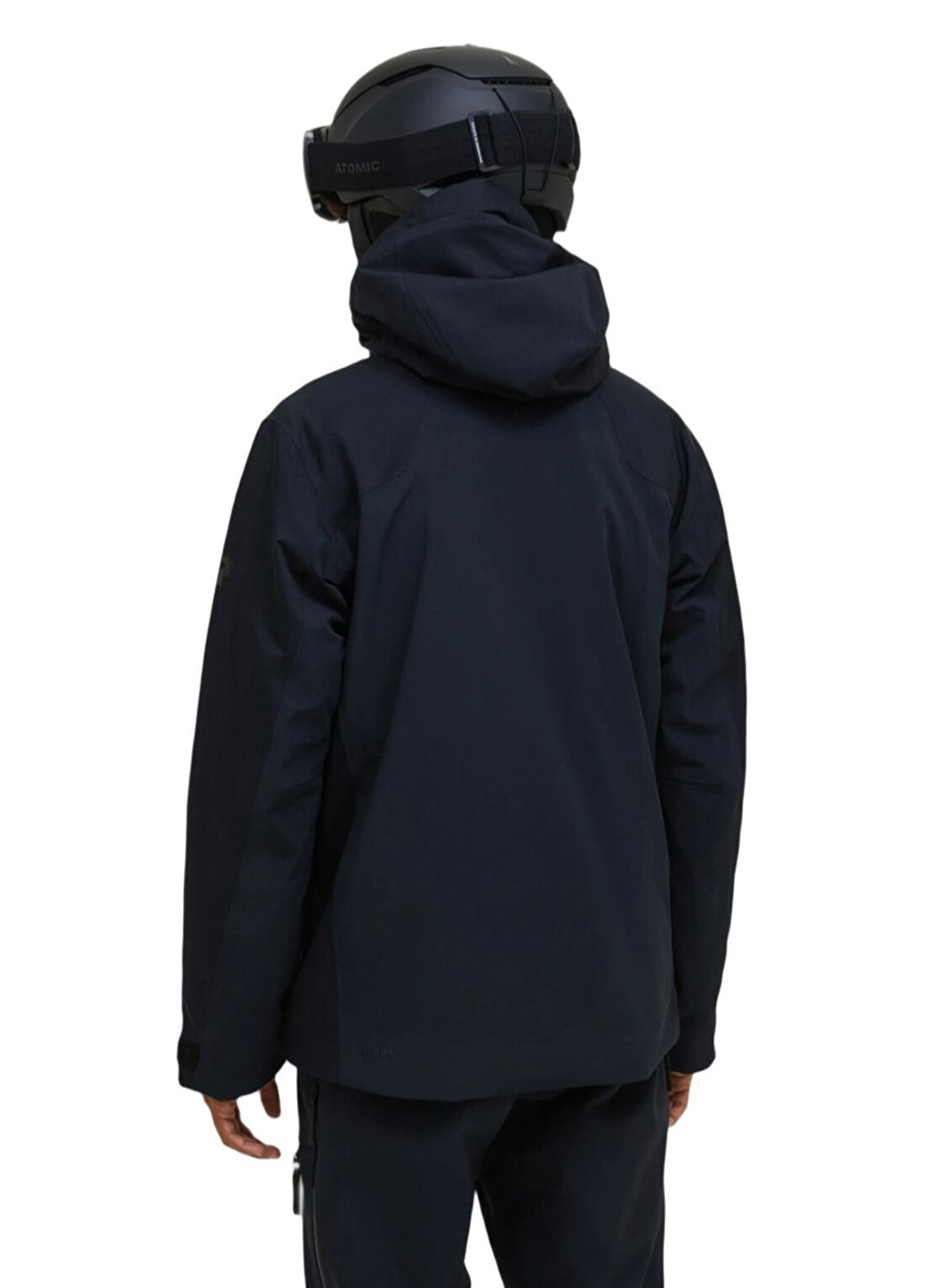 Peak Performance M Whitelight Insulated Siyah Kapüşonlu Erkek Snowboard Ceketi görsel 3