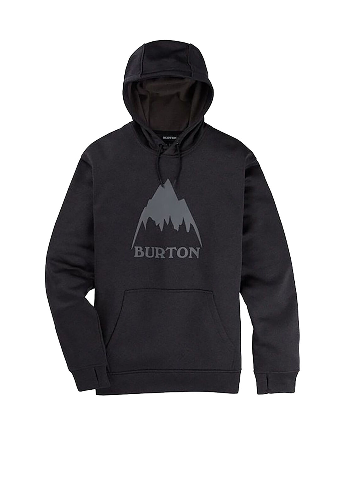 Burton M Oak Pullover Siyah Kapüşonlu Erkek Sweatshirt