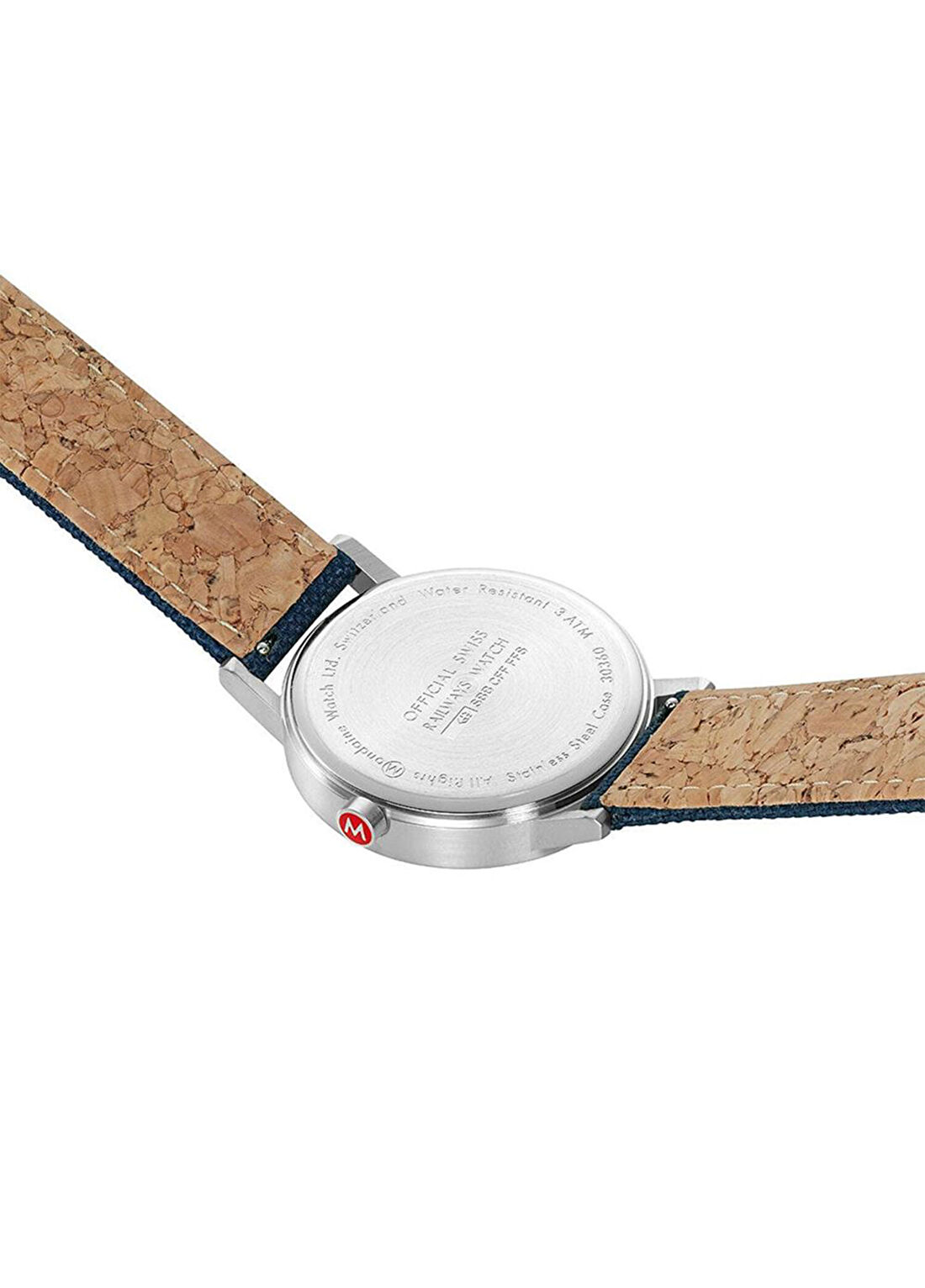 Mondaine Classic A660.30360.40SBD Mavi Erkek Kol Saati görsel 4