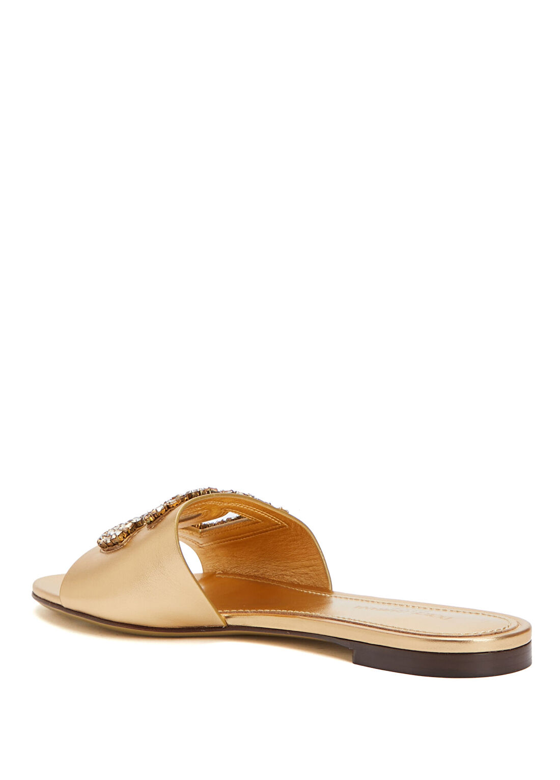 Dolce&Gabbana DG Gold Kadın Deri Terlik görsel 3