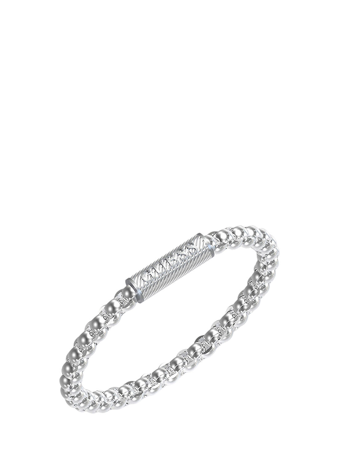 Guess JGUJUMB03032JWSTS Metalik Gri Çelik Erkek Bileklik