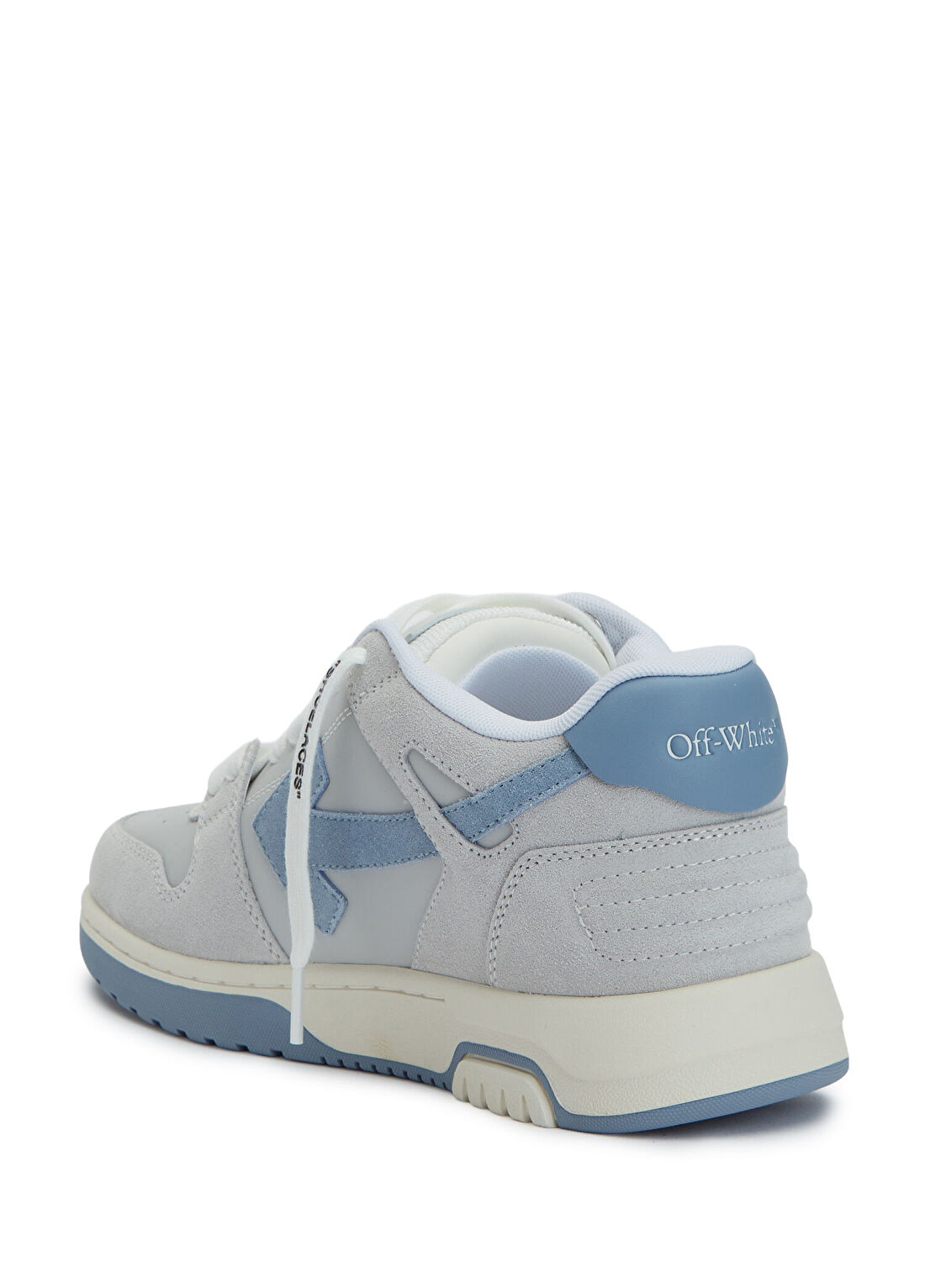Off-White Açık Gri Kadın Deri Sneaker görsel 3