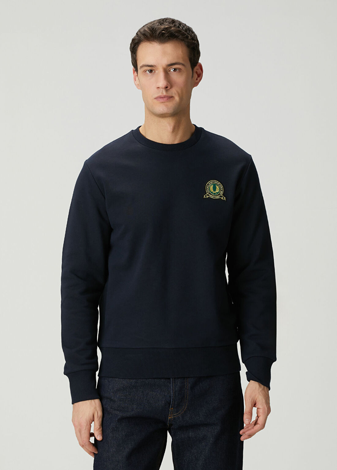 Fred Perry Lacivert Sweatshirt