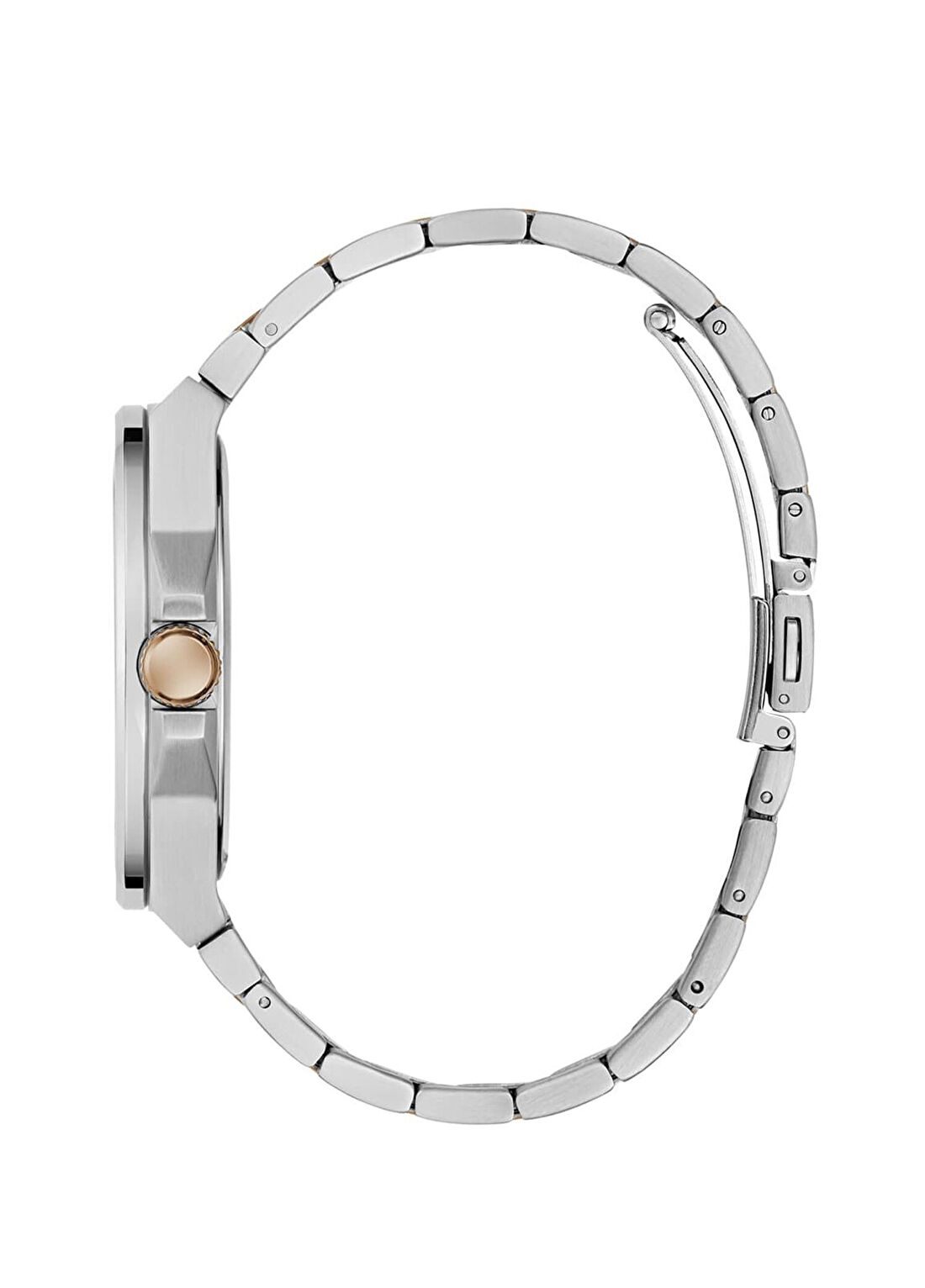 Guess GUGW0789G4 Metalik Gri Rose Gold Çelik Erkek Kol Saati görsel 2