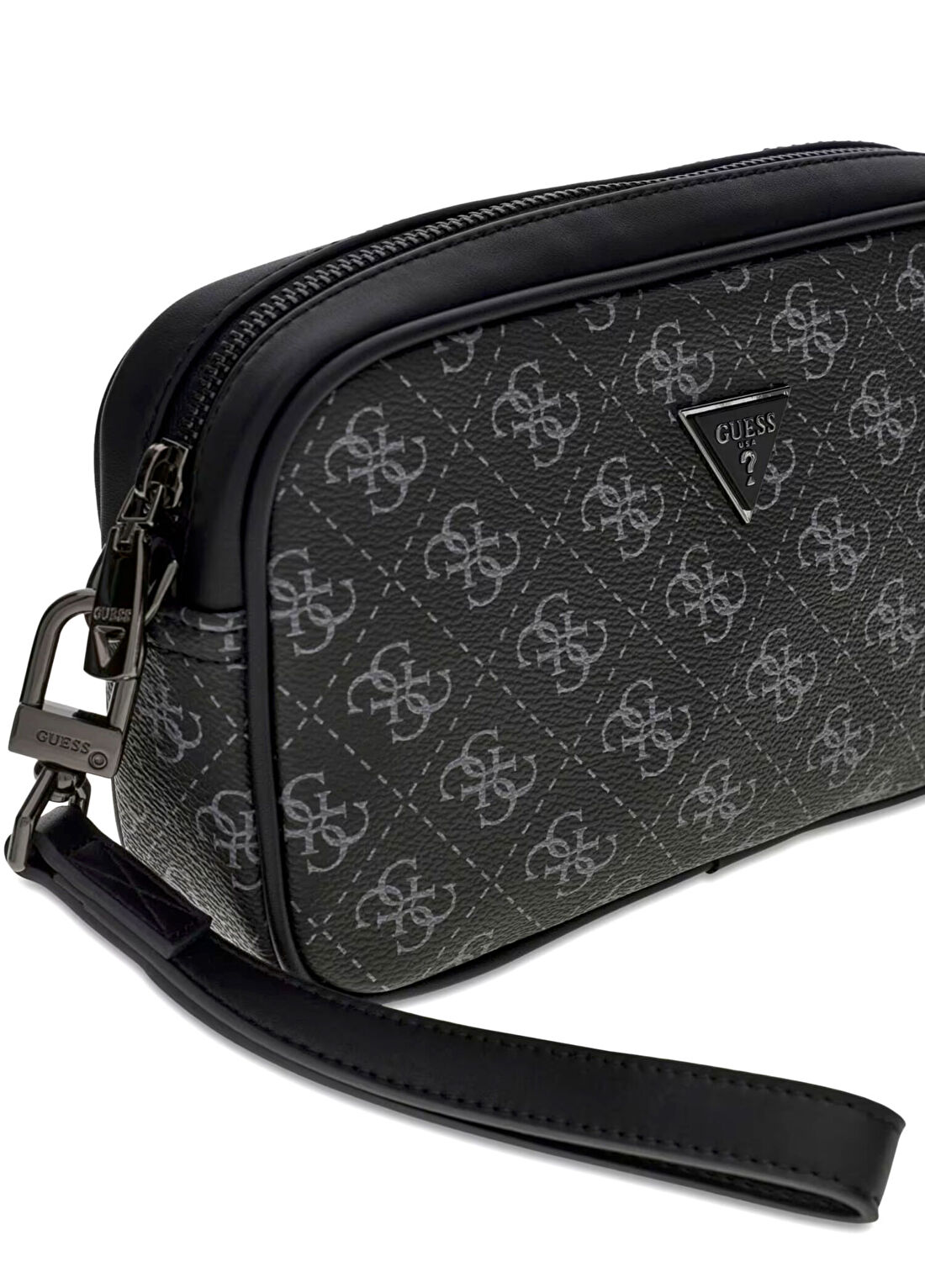 Guess Milano Siyah Erkek Çapraz Çanta görsel 4