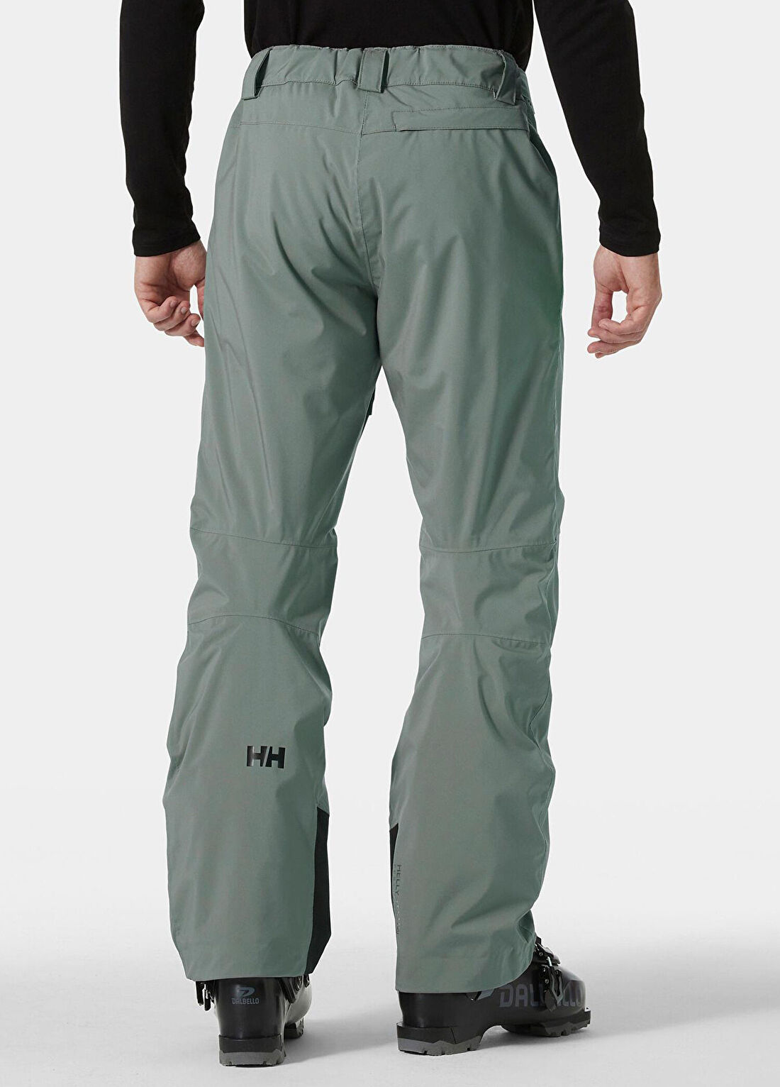 Helly Hansen Legendary Yalıtımlı Gri Erkek Kayak Pantolonu görsel 3