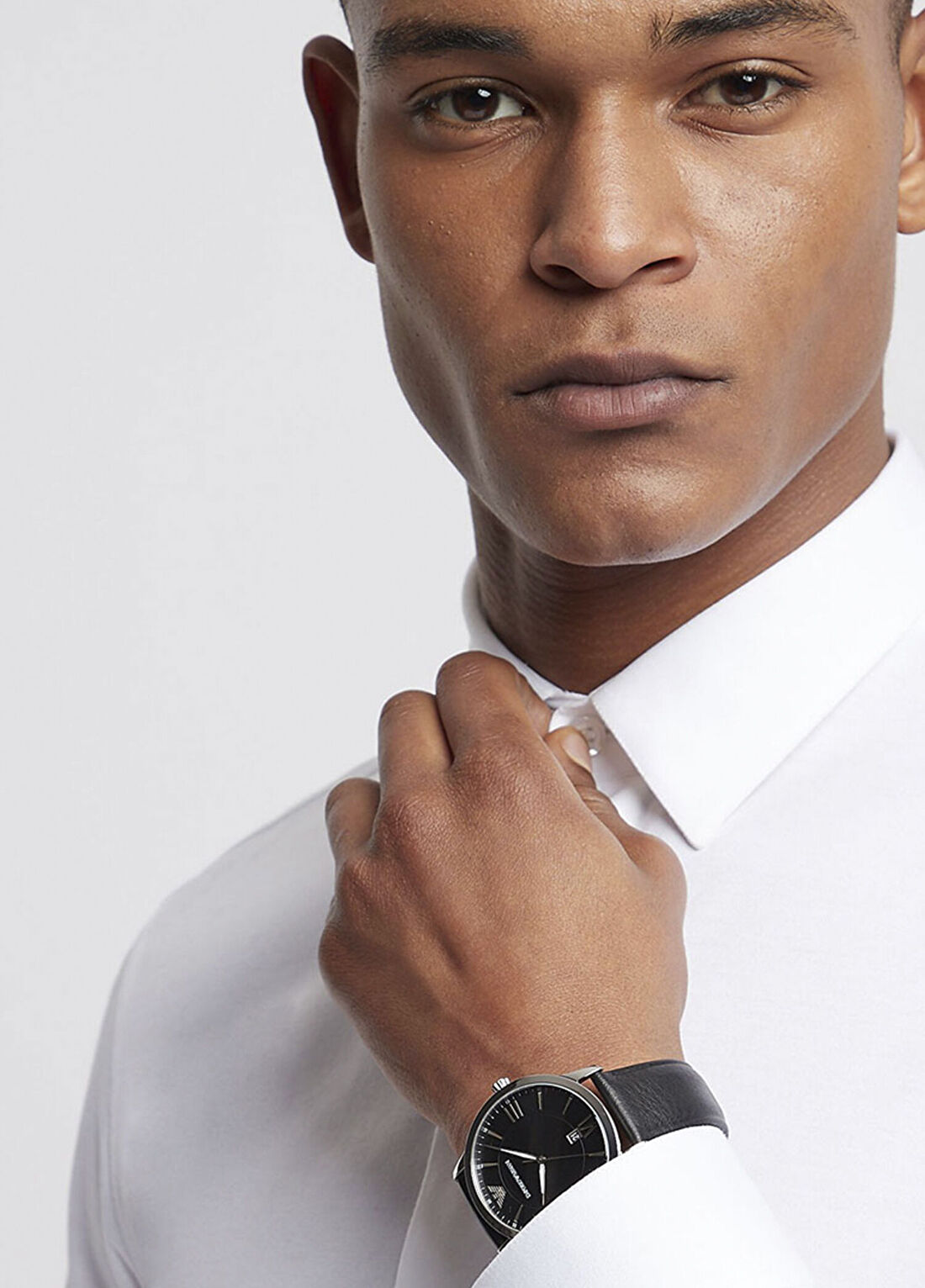 Emporio Armani AR11210 Metalik Gri Erkek Kol Saati görsel 4