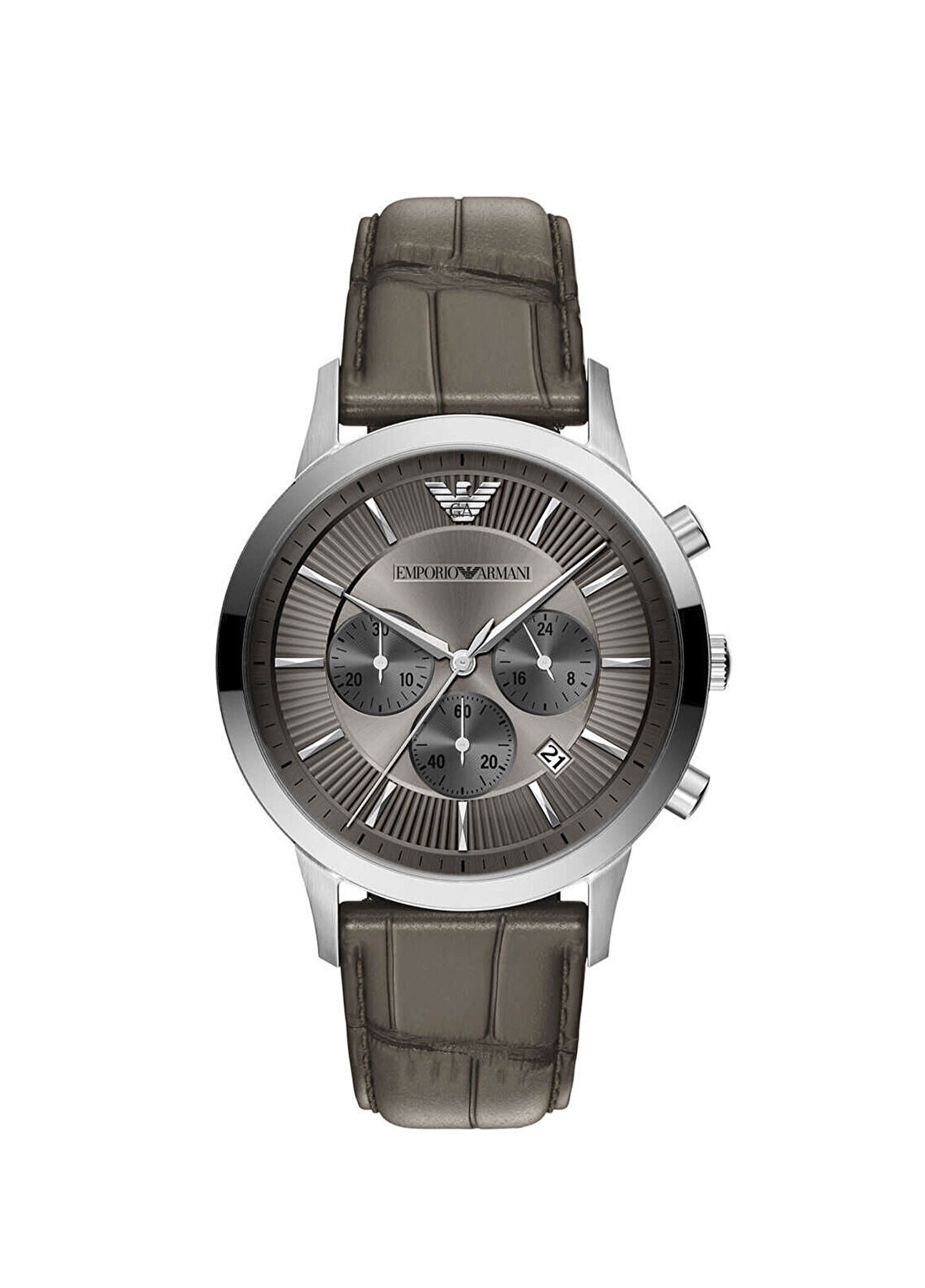 Emporio Armani AR11821 Kahverengi Deri Erkek Kol Saati