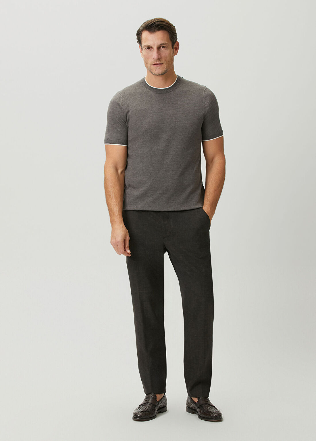 Beymen Collection Drop 7 Kahverengi Yün Pantolon