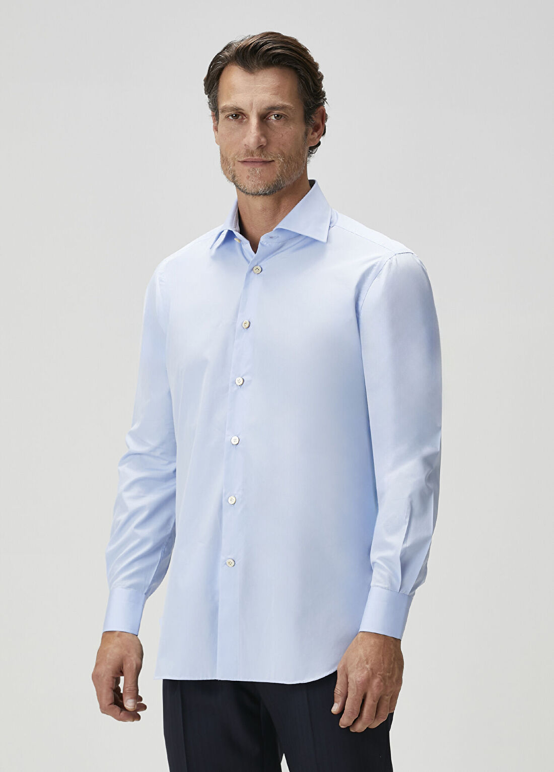 Kiton Mavi Gömlek görsel 3