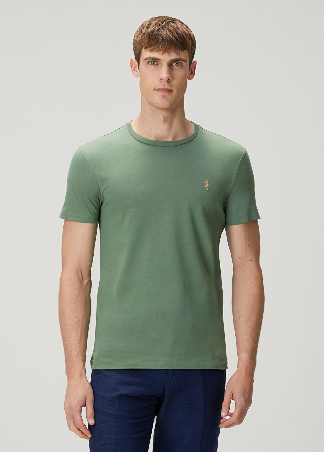 Polo Ralph Lauren Yeşil Logo Nakışlı T-shirt