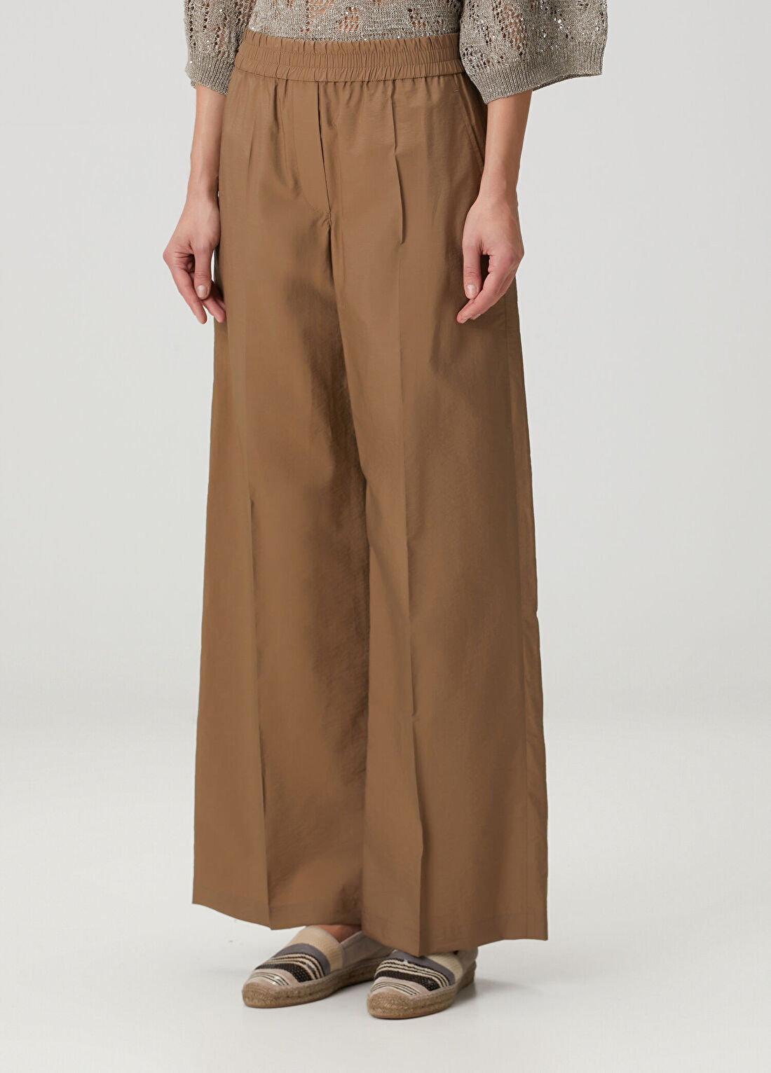 Brunello Cucinelli Kahverengi Pantolon görsel 3
