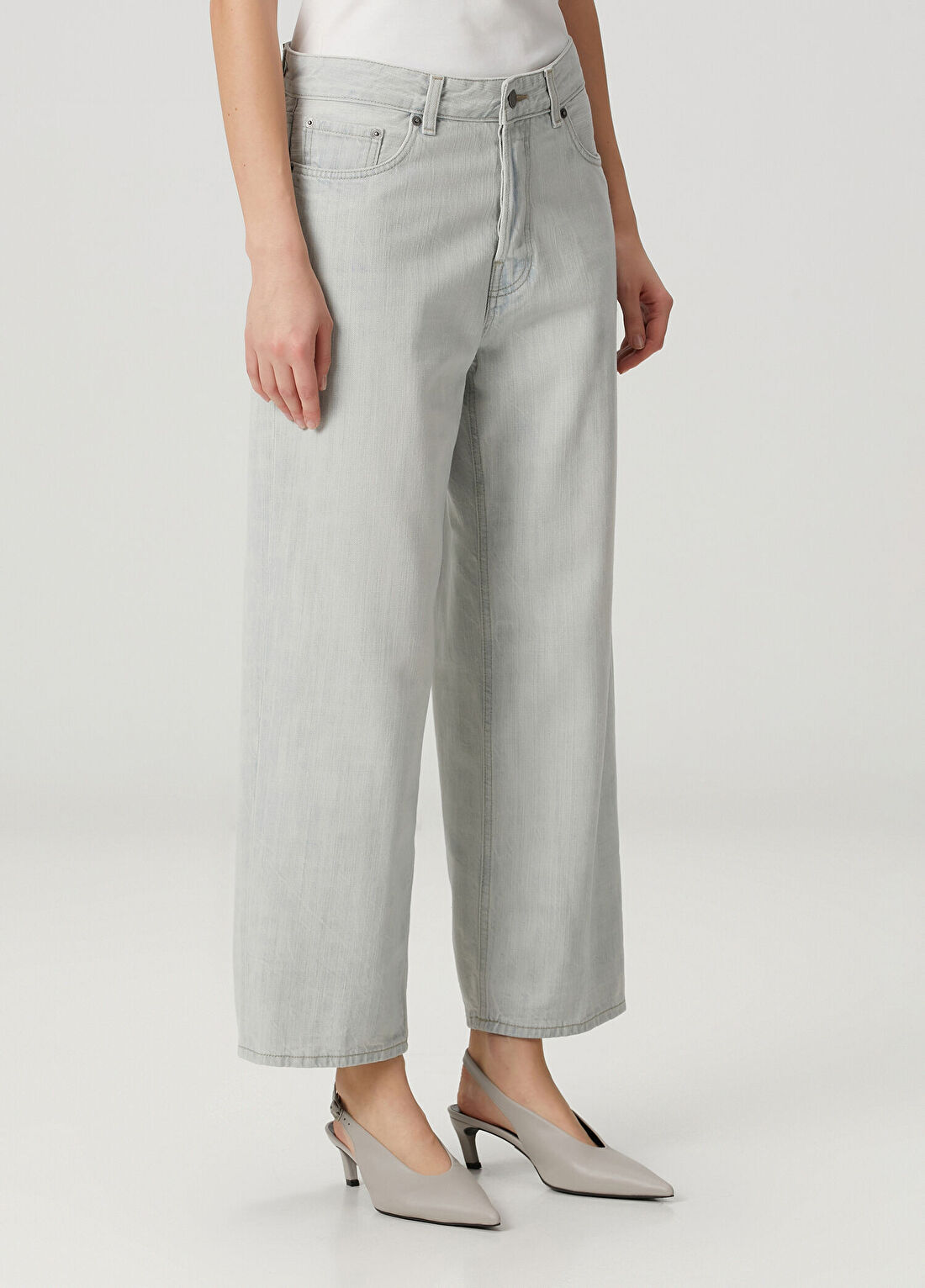 Haikure Betty Açık Mavi Jean Pantolon görsel 4