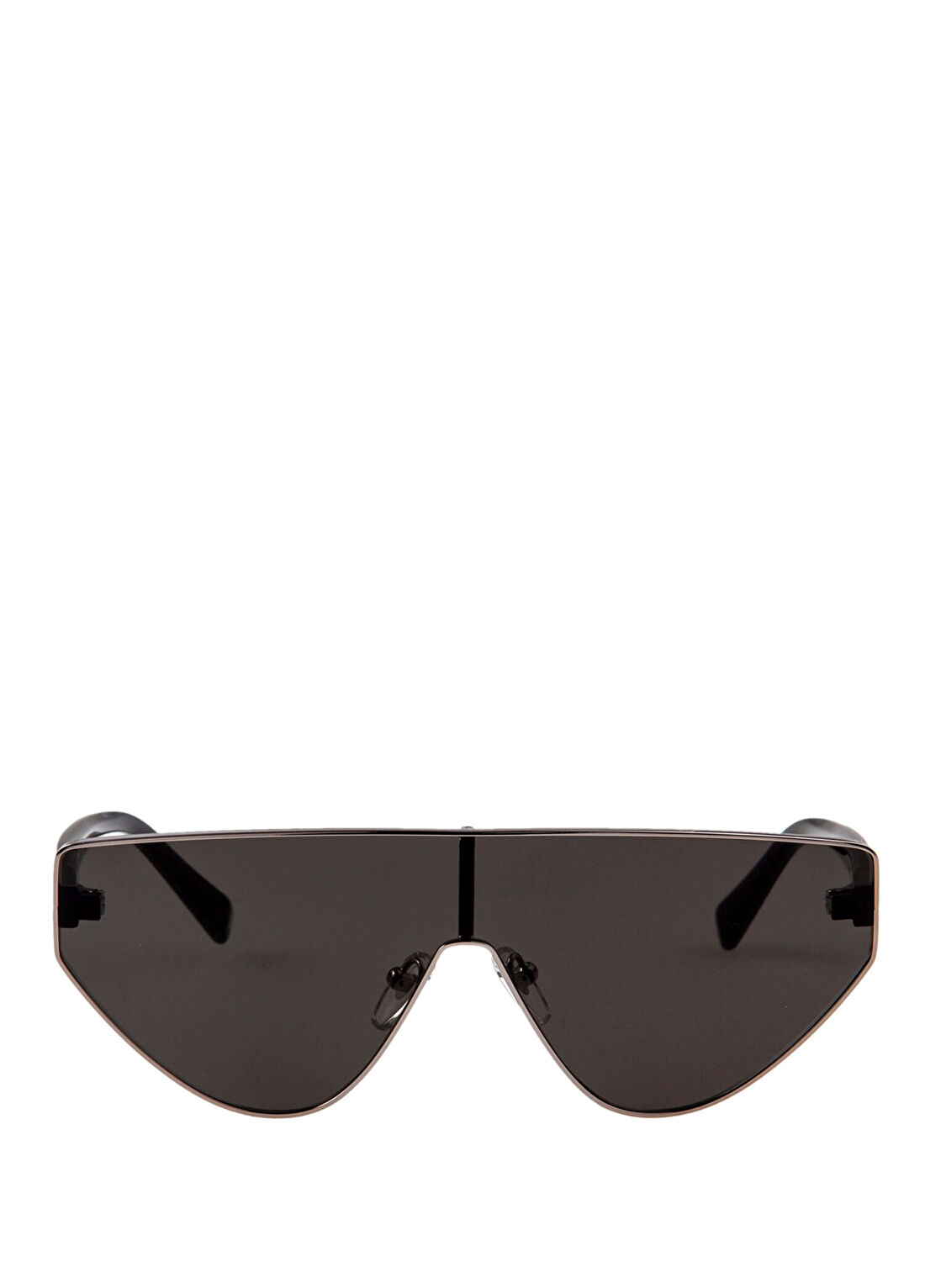 Hermossa Burcu Esmersoy x Hermossa HM 1596 C 4 Maske Metalik Gri Metal Unisex Güneş Gözlüğü görsel 2