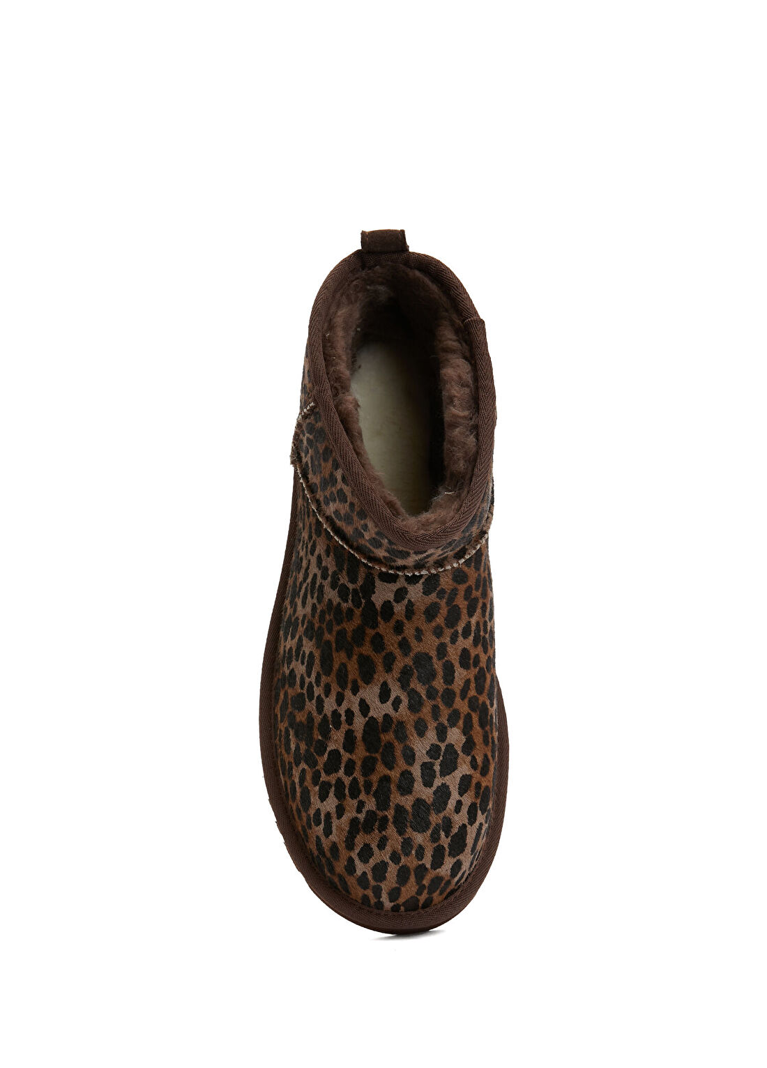 Ugg Classic Ultra Mini Leopar Desenli Kadın Süet Bot görsel 4
