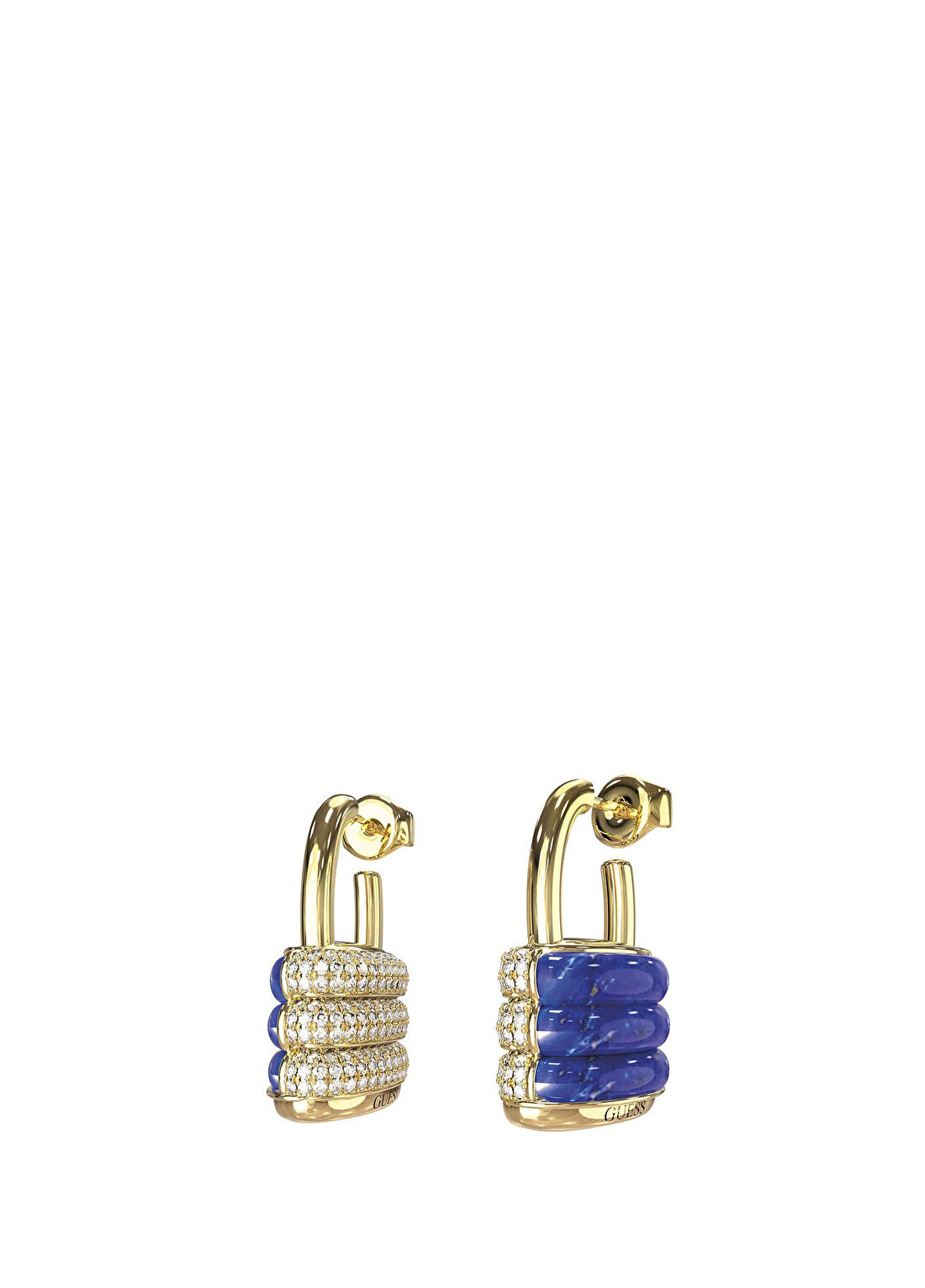Guess JGUJUBE05412JWYGBLTU My Secret Anahtar Renkli Taşlı Çelik Kadın Küpe