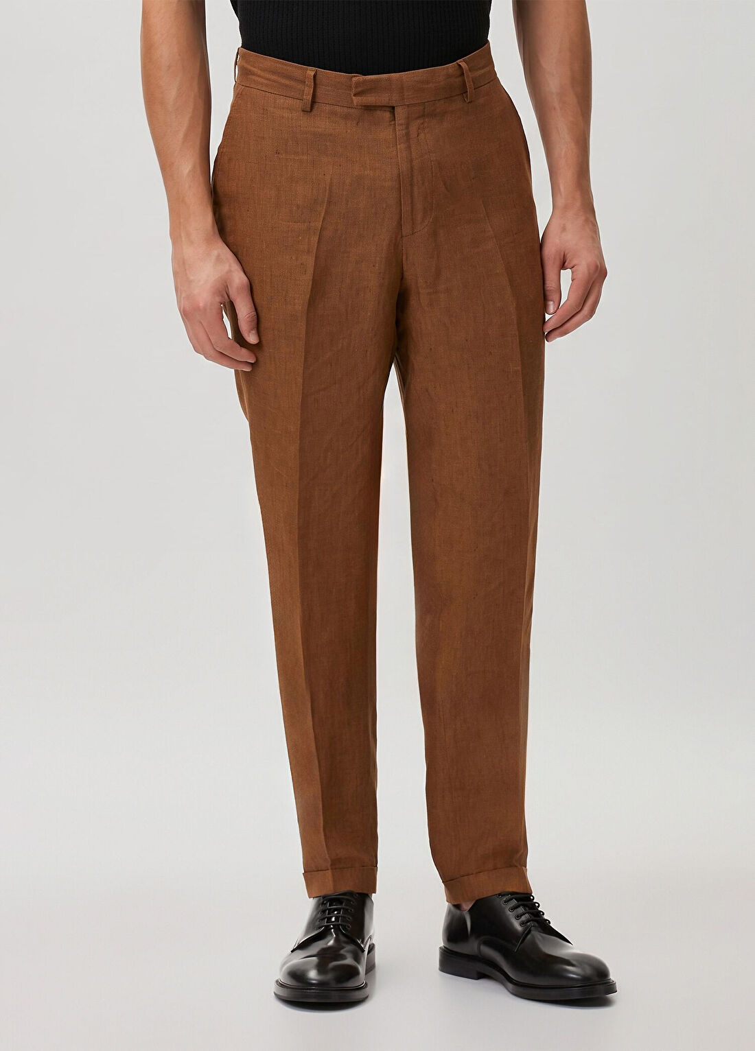 Network Tütün Keten Jogger Pantolon görsel 2