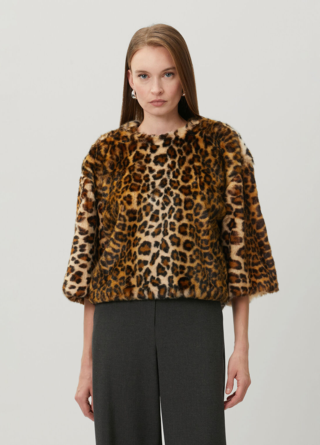 The Latest Leopar Desenli Bluz