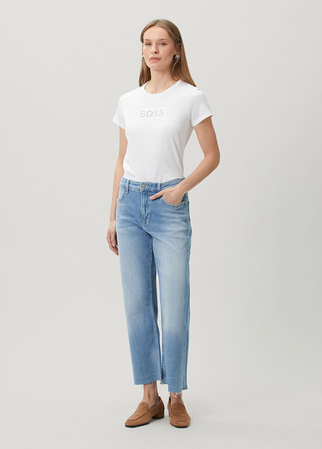Boss Mavi Flare Jean Pantolon