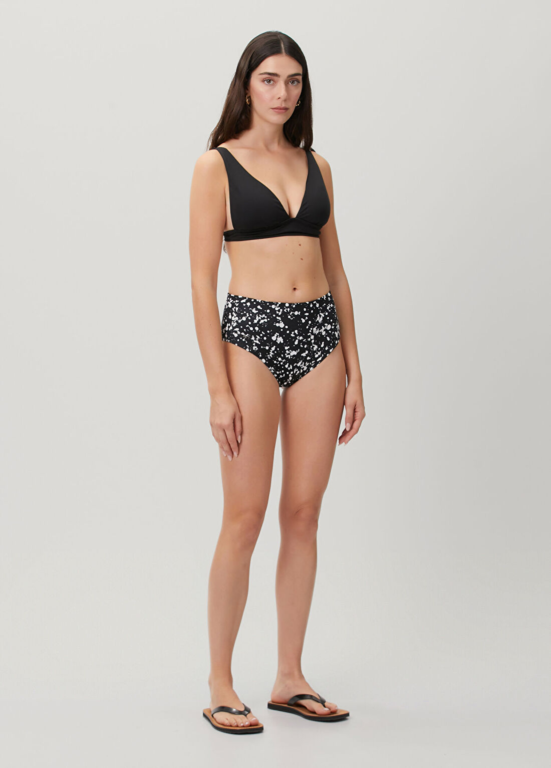 Kiton Siyah Bikini Altı