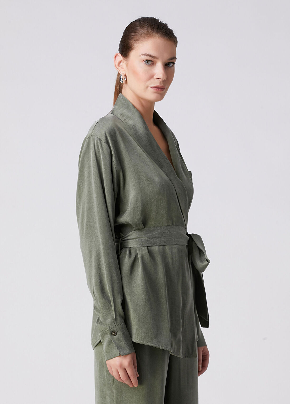 Beymen Collection Nefti Kruvaze Bluz görsel 3