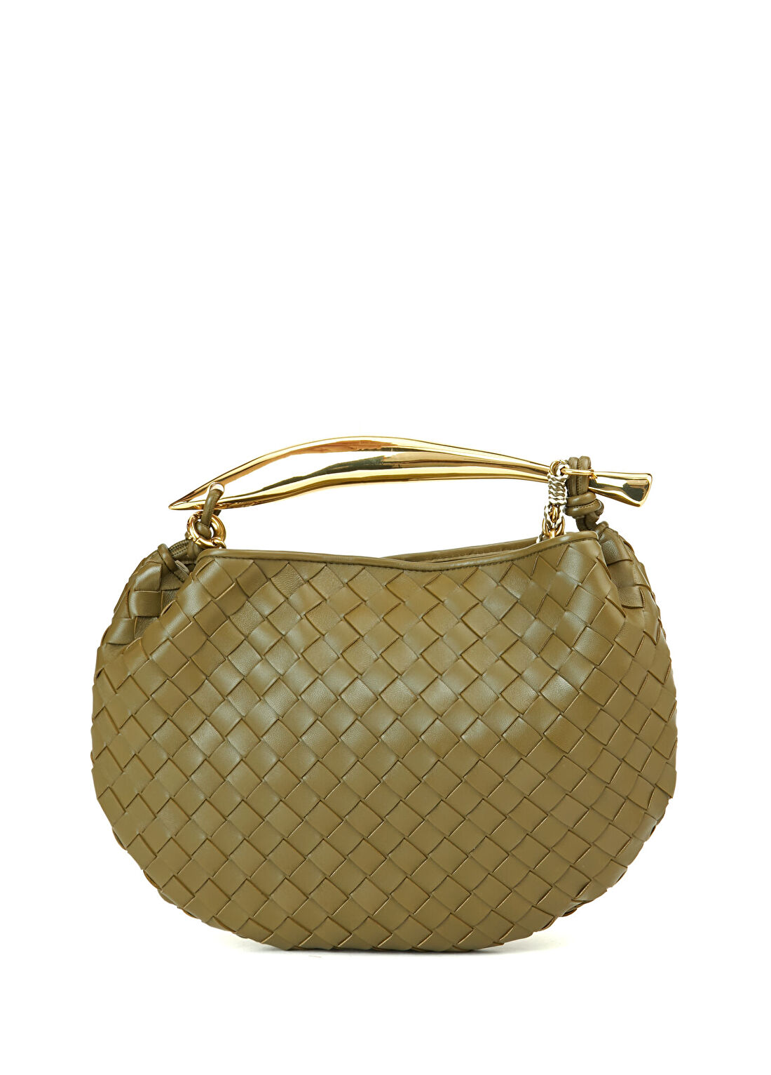 Bottega Veneta Haki Kadın Deri Çanta