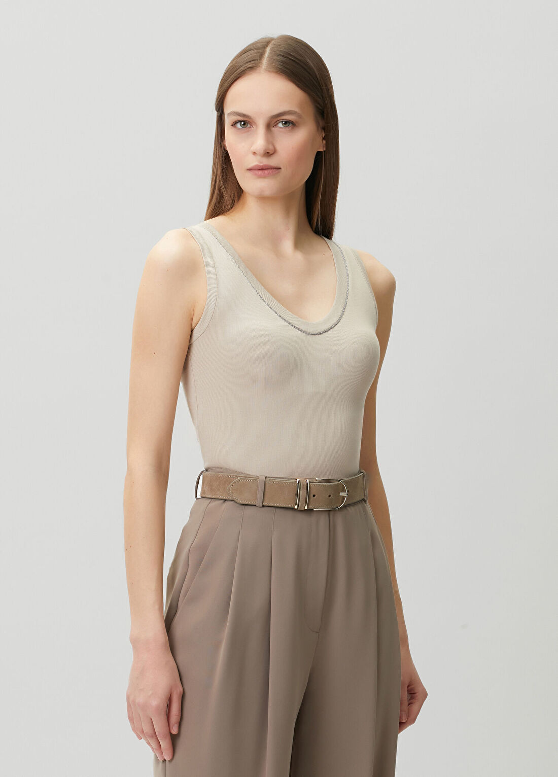 Brunello Cucinelli Bej Atlet