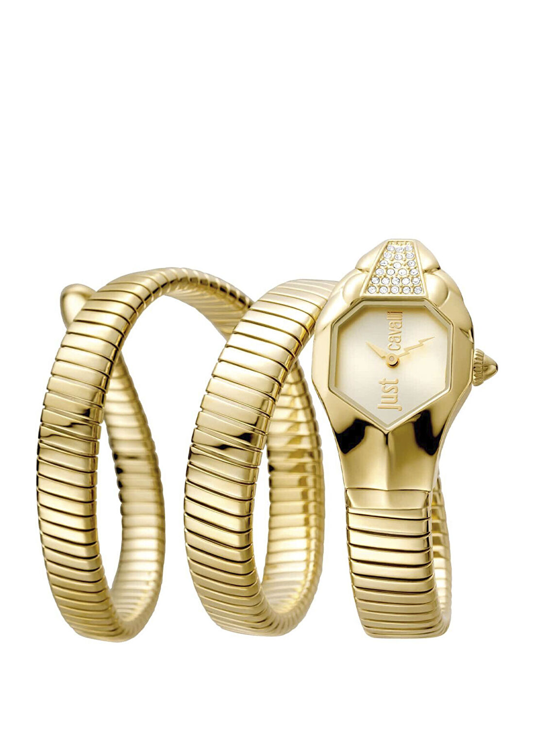 Just Cavalli JC1L022M0025 Altın Rengi Çelik Kadın Kol Saati