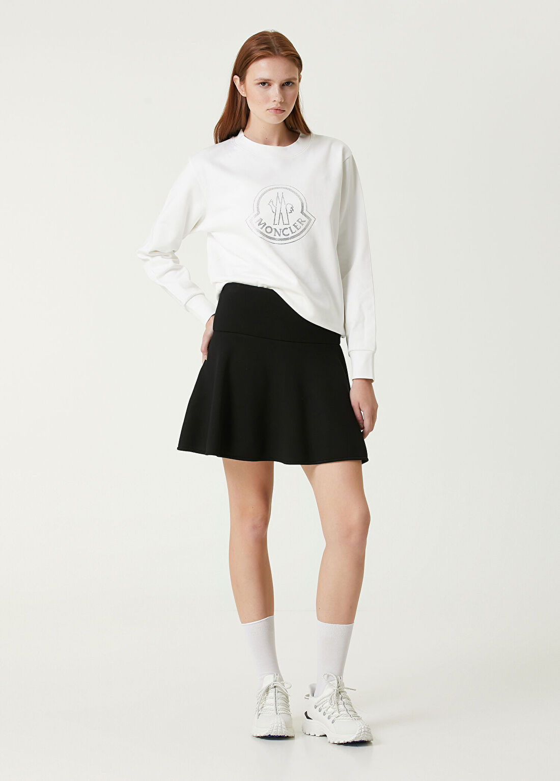 Moncler Siyah Mini Etek