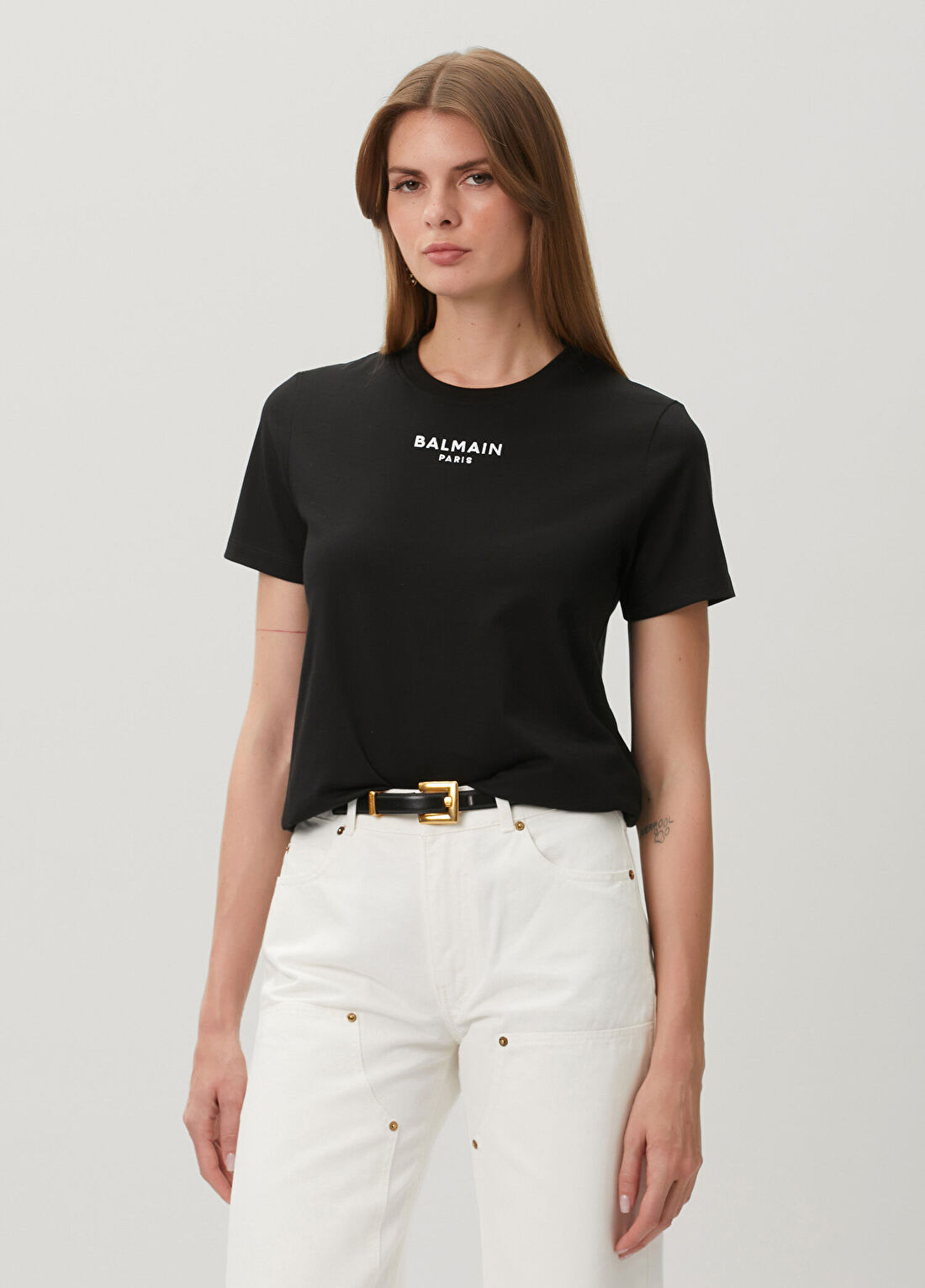 Balmain Siyah T-shirt görsel 3