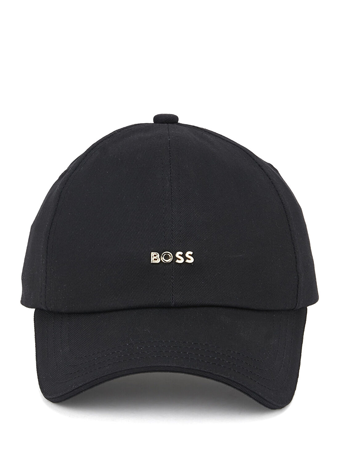 Boss Siyah Logo Detaylı Kadın Şapka