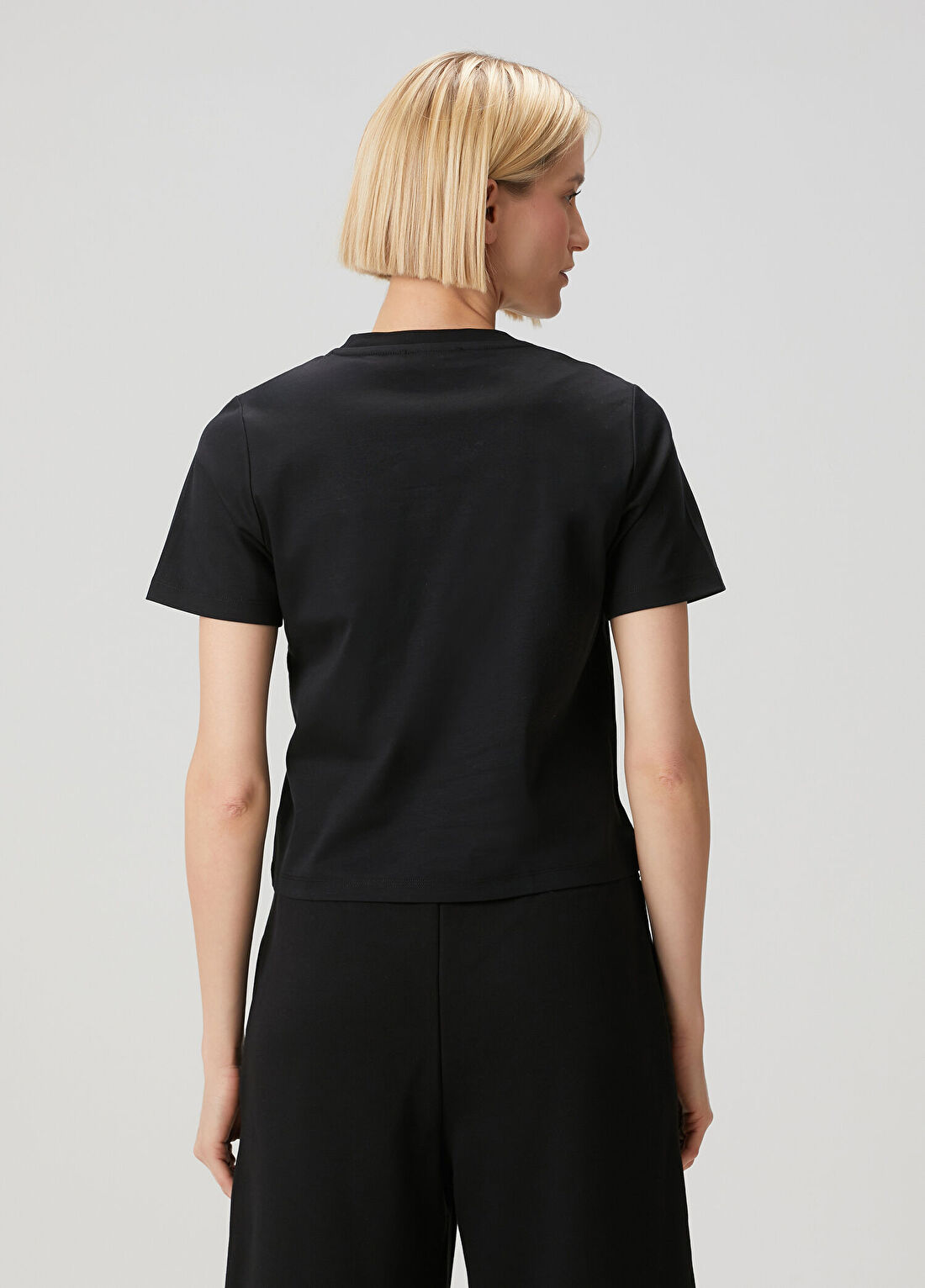 Les Benjamins Siyah T-shirt görsel 4