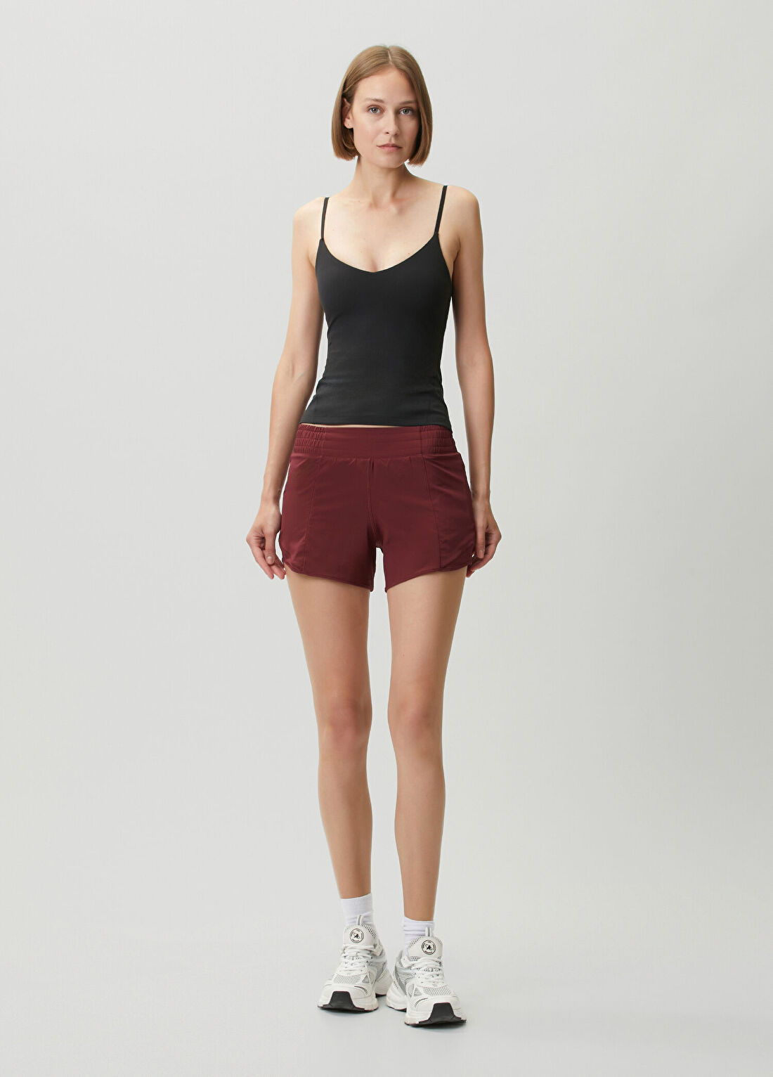 lululemon Hotty Hot High-Rise Bordo Şort 4" Lined