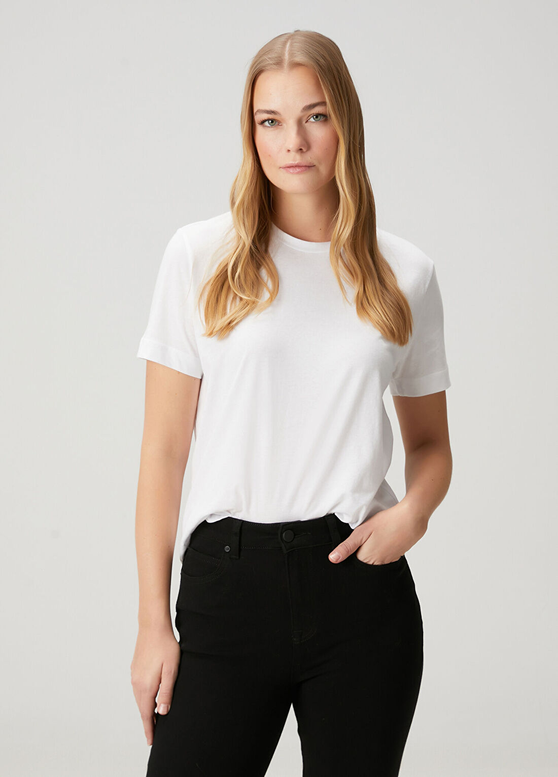 Beymen Club Beyaz Basic T-shirt