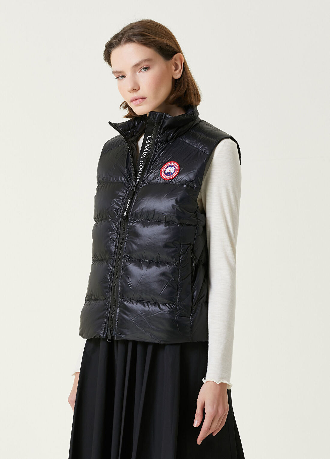Canada Goose Cypress Siyah Puff Yelek