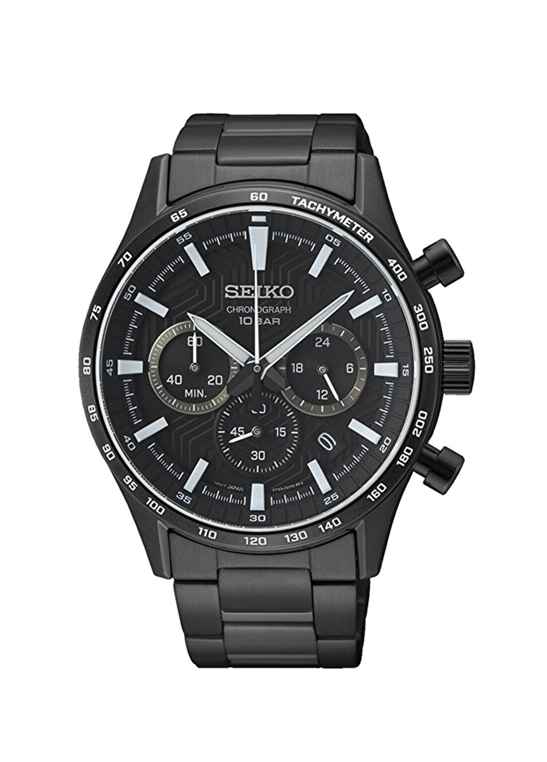 Seiko SEISB415P Siyah Çelik Erkek Kol Saati