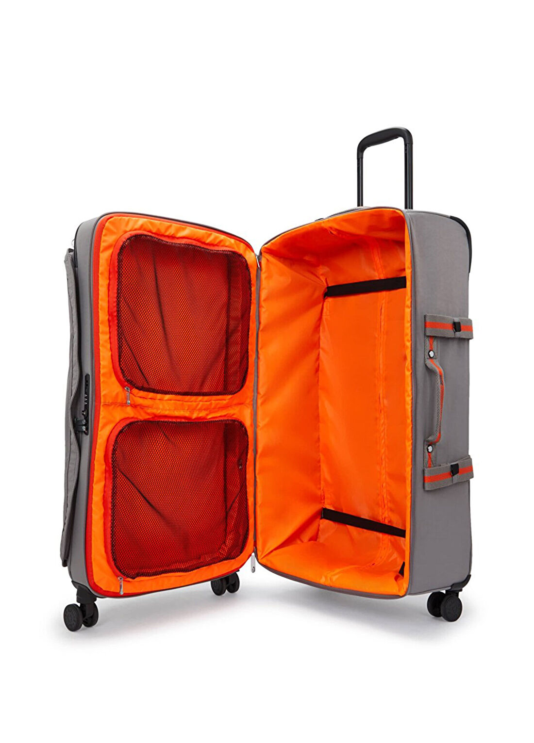 Kipling Spontaneous Gri Büyük Boy Tekerlekli Valiz görsel 3