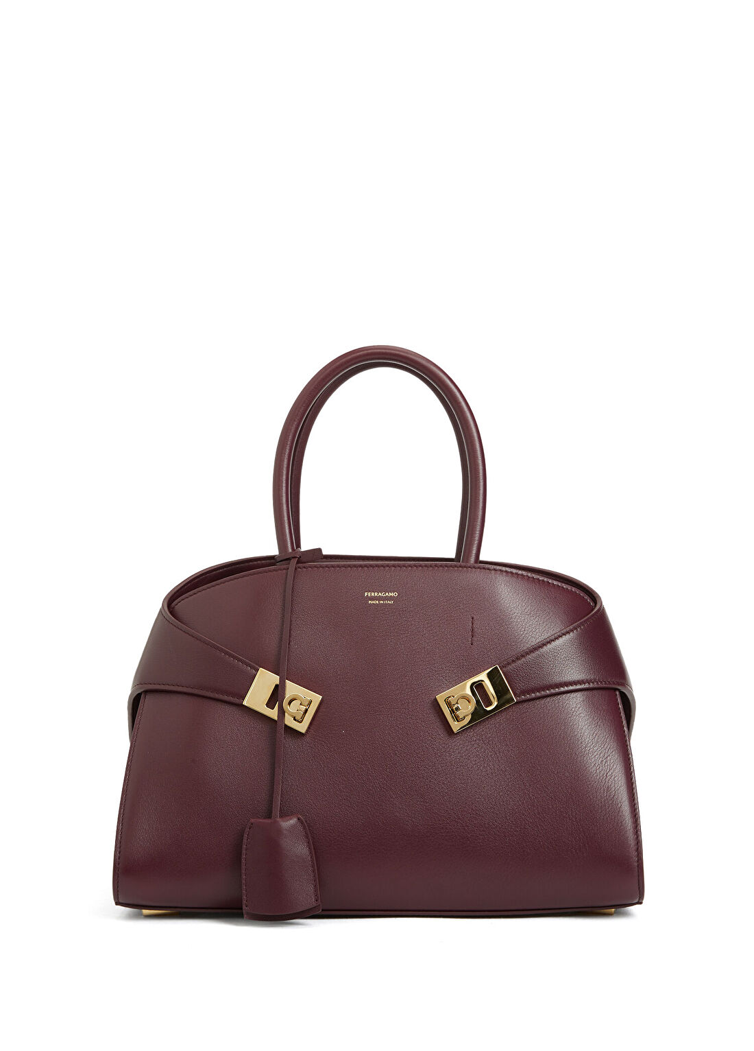 Ferragamo Hug Bordo Kadın Deri Çanta