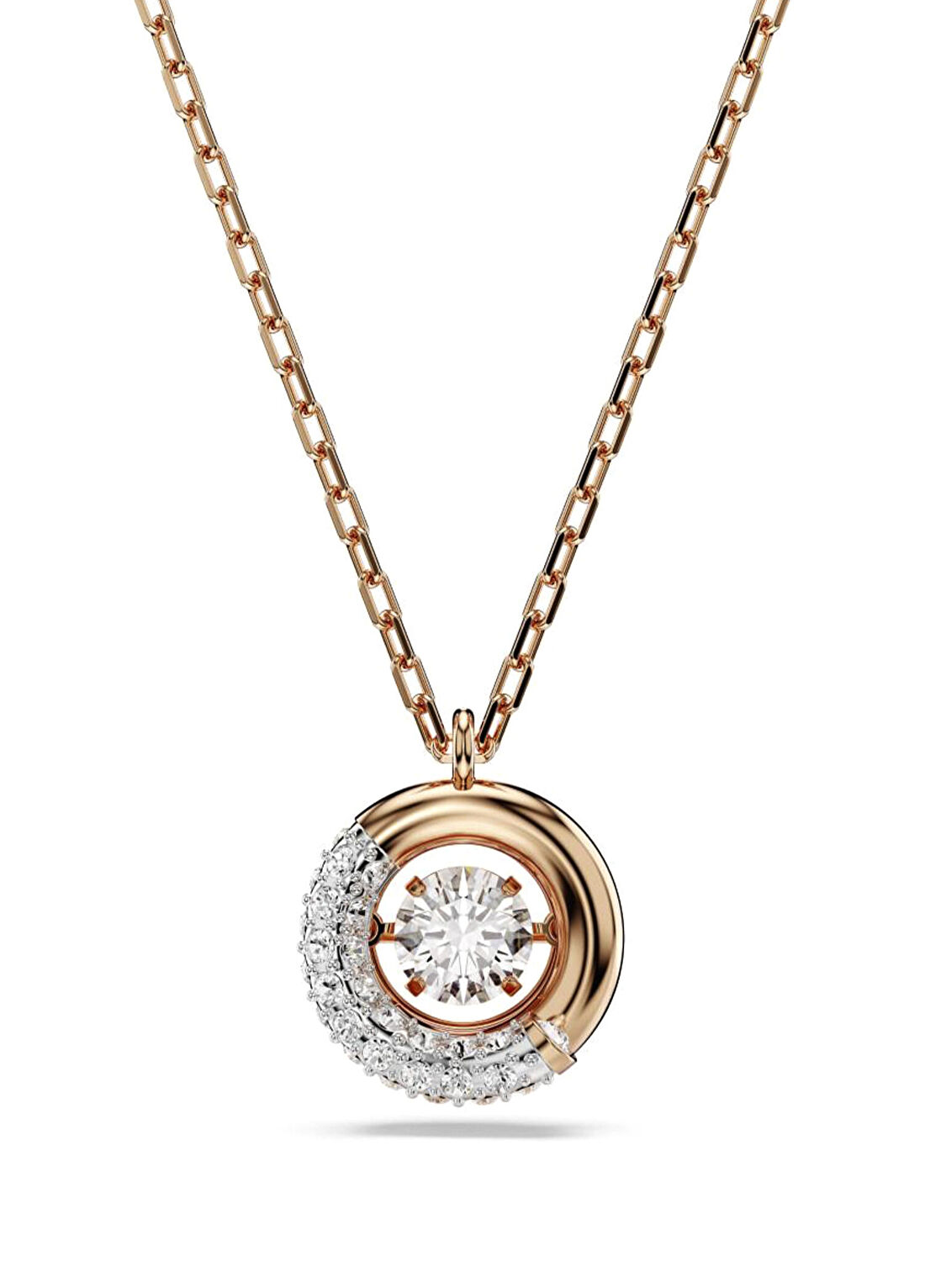 Swarovski Dextera Pend Cry Ros Rose Gold Çelik Kadın Kolye 5692257