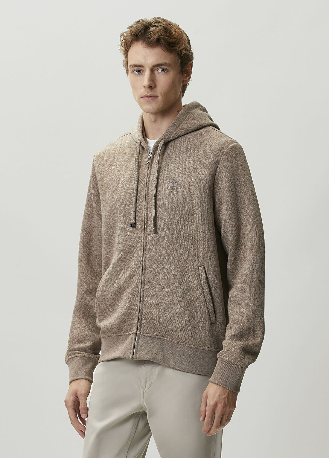 Etro Bej Kapüşonlu Sweatshirt görsel 3